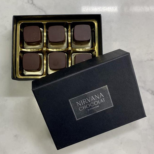 Belgian Chocolate with a water ganache