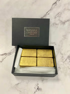 Belgian Milk Chocolate Gold Bullion Bars