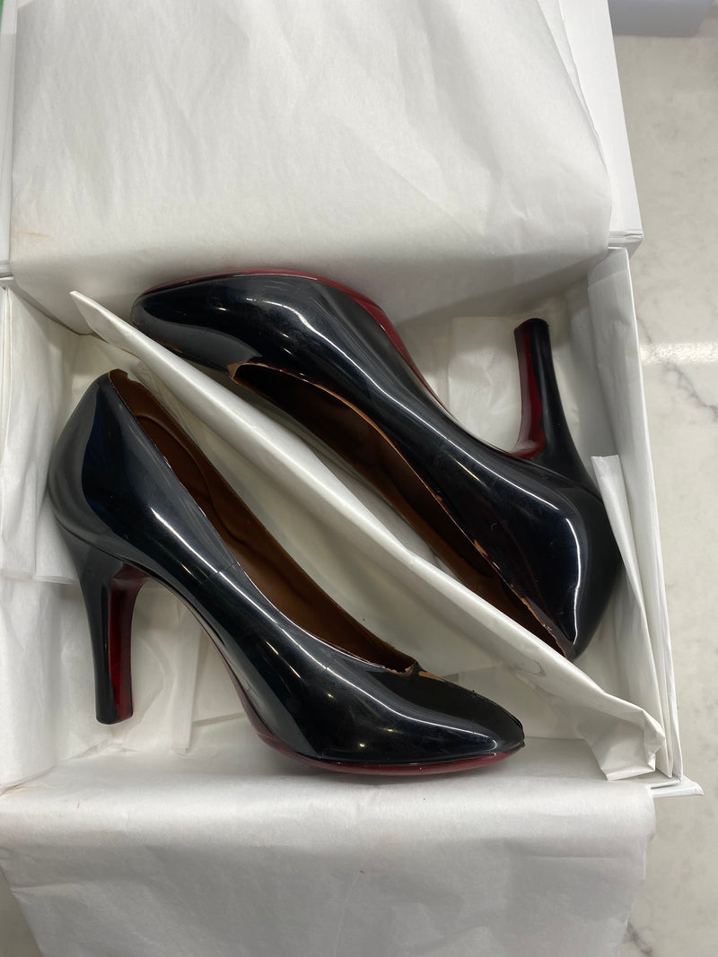 Pair of Belgian Chocolate High Heels
