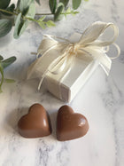 Custom Made Box - Two Belgian Chocolate Wedding Favours