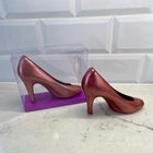 Pair of Belgian Chocolate High Heels