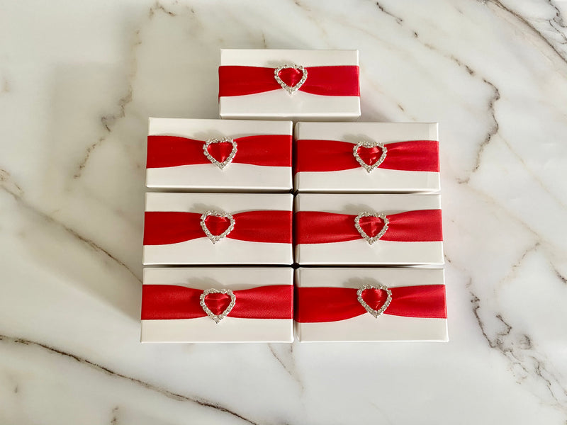 Two Belgian Chocolate Wedding Favours
