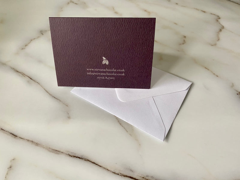 Blank Gift Message Postcard or Folded Notecard