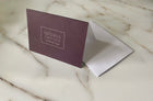 Blank Gift Message Postcard or Folded Notecard