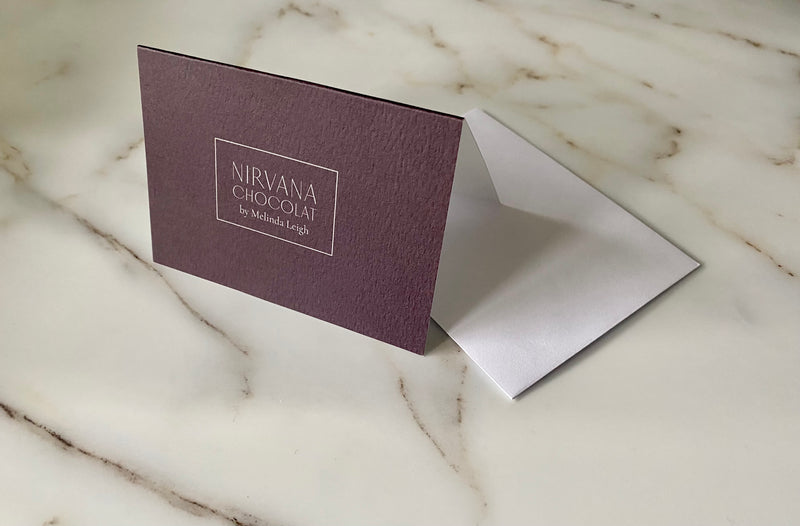 Blank Gift Message Postcard or Folded Notecard