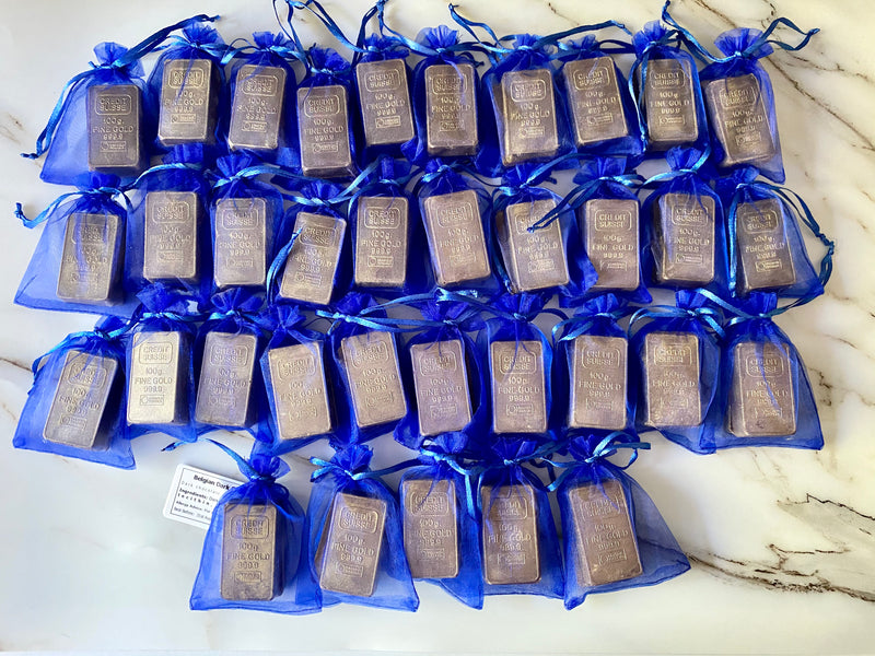 Gold Bullion Wedding Favours