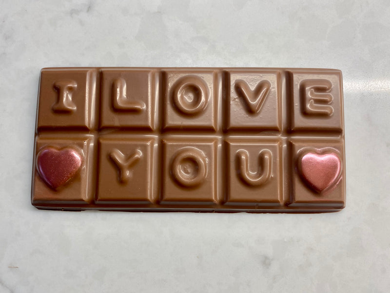 I Love You Message, Dark Chocolate Bar (ve)