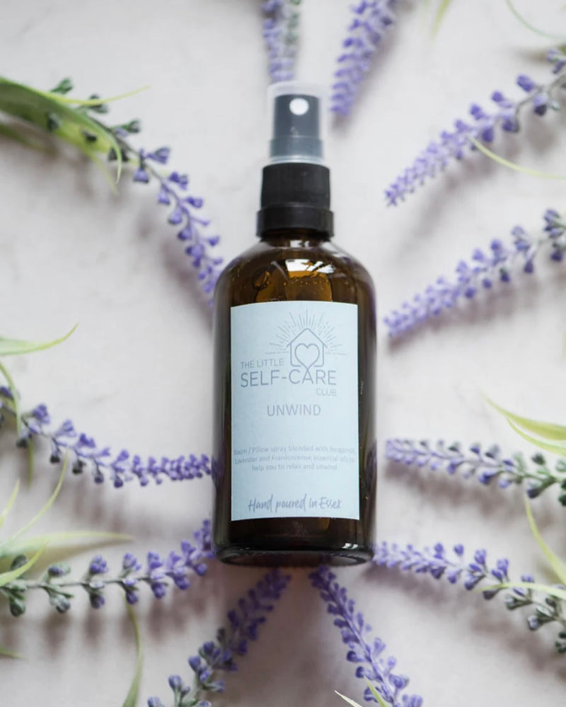 Unwind Room Pillow Spray Self Care Wellness