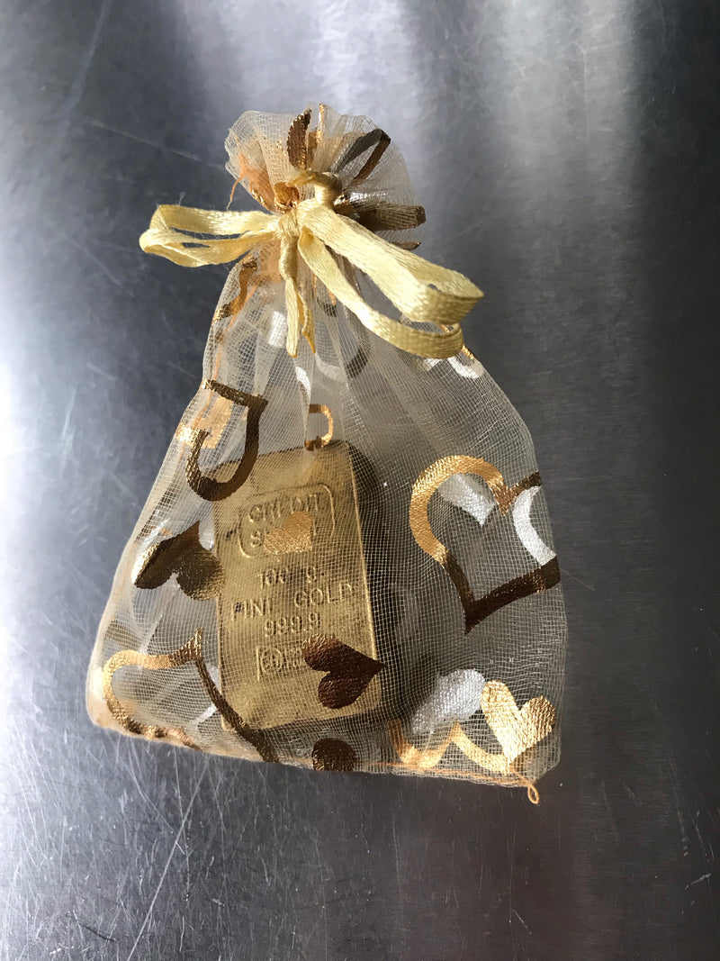 Gold Bullion Wedding Favours